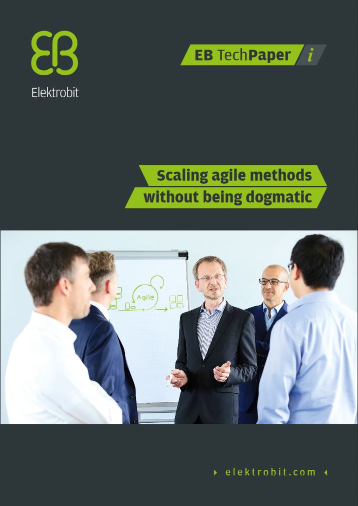 Scaling agile methods without being dogmatic