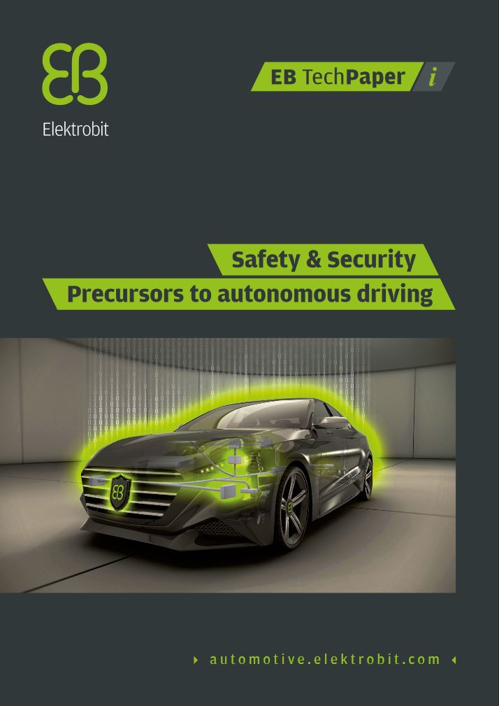 Safety & Security - Precursors to autonomous driving