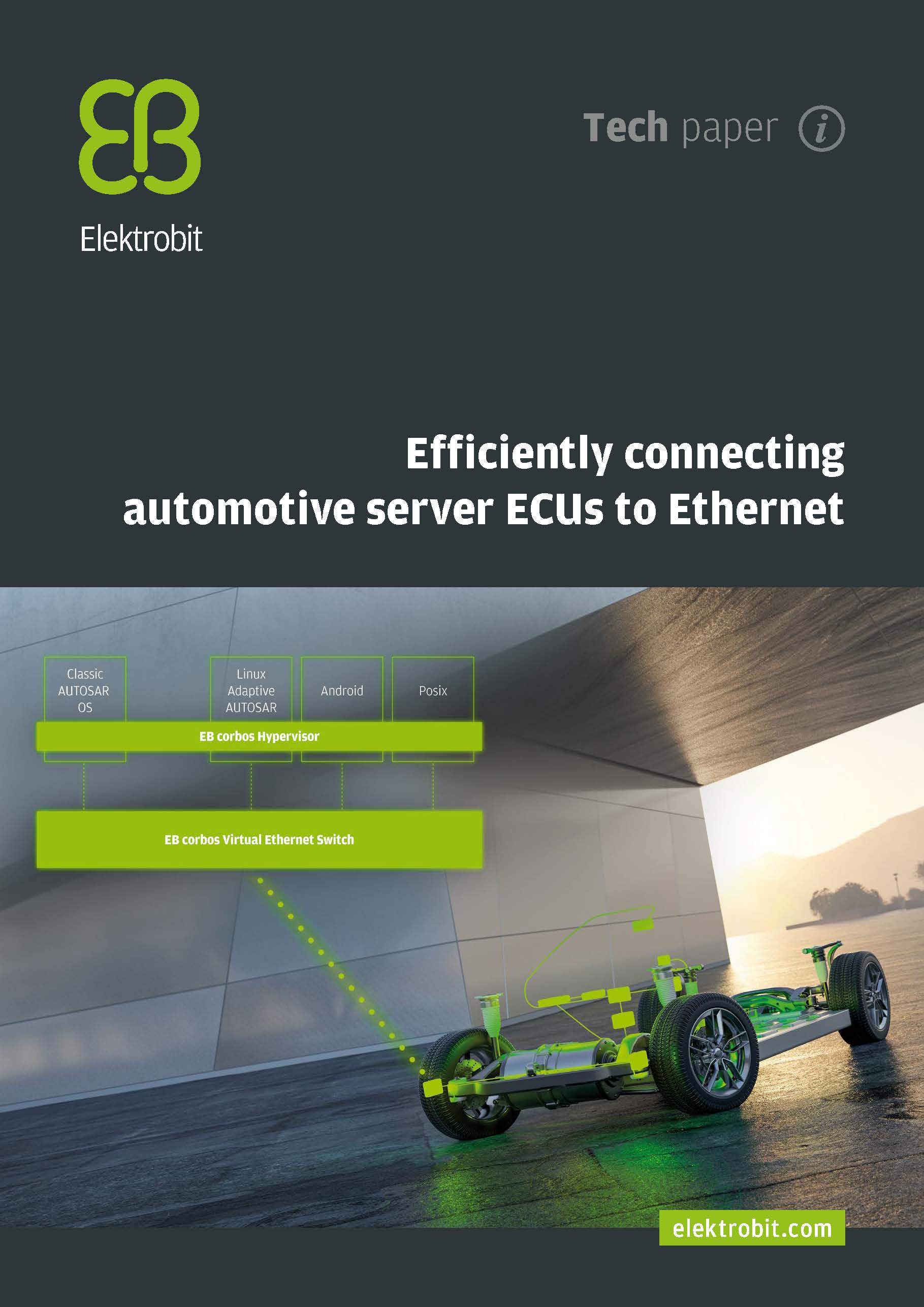 Efficiently connecting automotive server-ECUs to Ethernet
