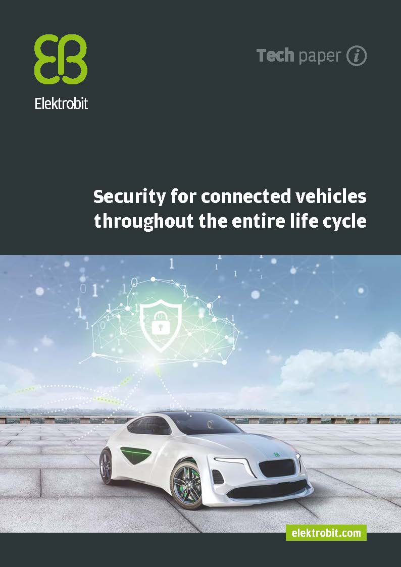 Security for connected vehicles throughout the entire life cycle