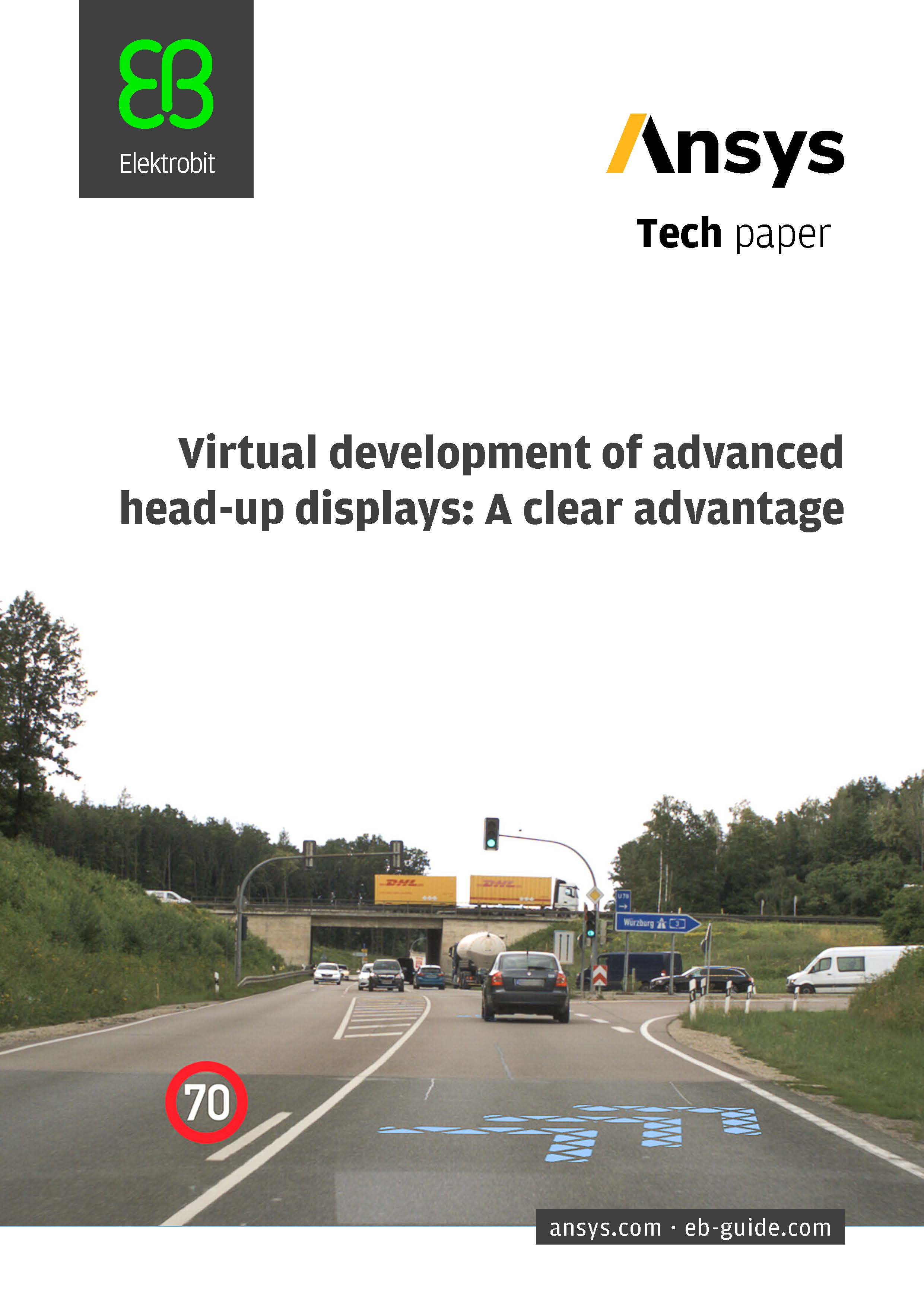 Virtual development of advanced head up displays