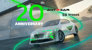 20th anniversary Autosar EB tresos
