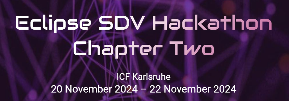 Eclipse SDV Hackathon Chapter Two