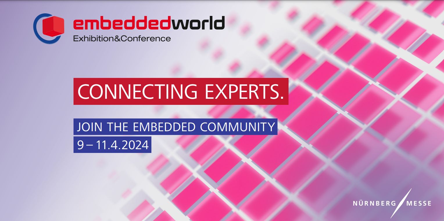 logo Embedded World exhibition & conference 2024 in Nuremberg