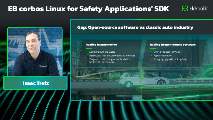 EB corbos Linux for Safety Applications SDK Tutorials