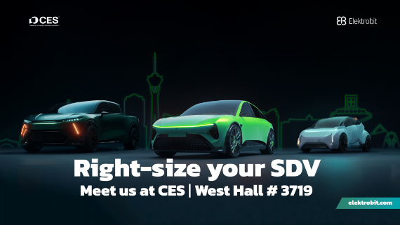 Elektrobit maps the road to the right-sized SDV at CES 2026