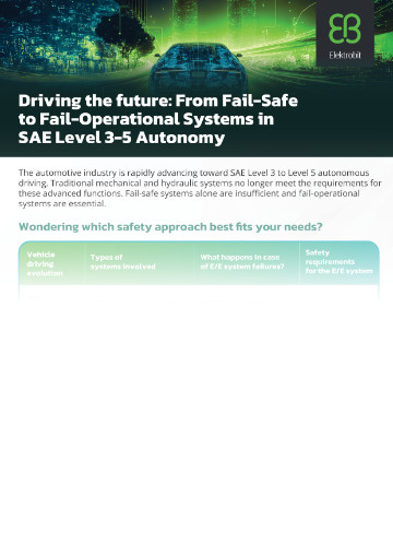 Driving the future: From Fail-Safe to Fail-Operational Systems in SAE Level 3-5 Autonomy
